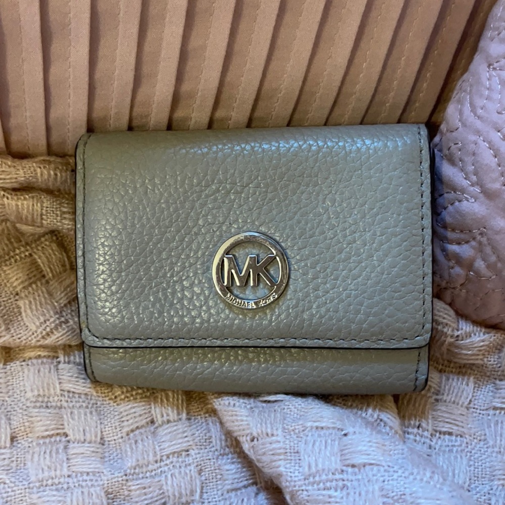 Gray Michael Kors Wallet